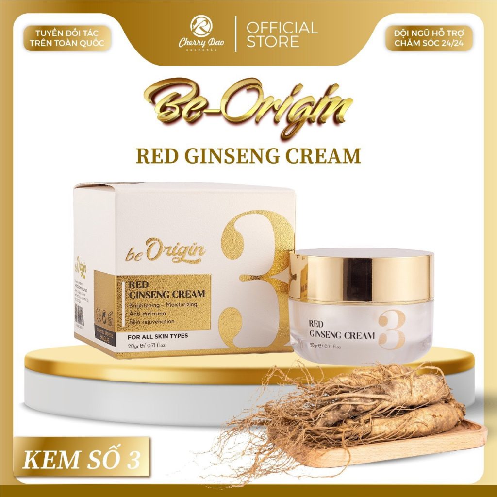 Kem dưỡng Be-Origin Red Ginseng Cream