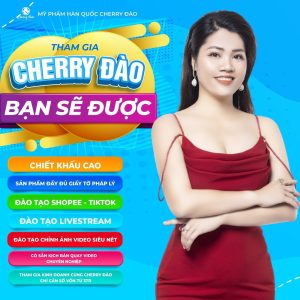 khởi nghiệp cùng mỹ phẩm cherry đào 3